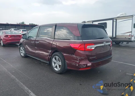 2018 Honda Odyssey Ex из США, поврежденный, VIN 5FNRL6H58JB094391